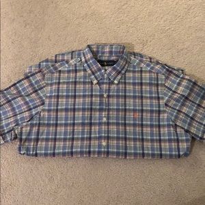 Ralph Lauren Men’s Short Sleeve Button Down Shirt